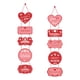 thumbnail image 4 of Cartel de puerta de corazón para el Día de San Valentín, guirnalda de corazones, decoración de pared de amor, decoración del Día de San Valentín, mayimx Guirnalda del día de San Valentín, 4 of 9