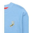thumbnail image 3 of Wonder Nation Toddler Boys Embroidered Textured Thermal Top with Long Sleeves, Sizes 12M-5T, 3 of 3