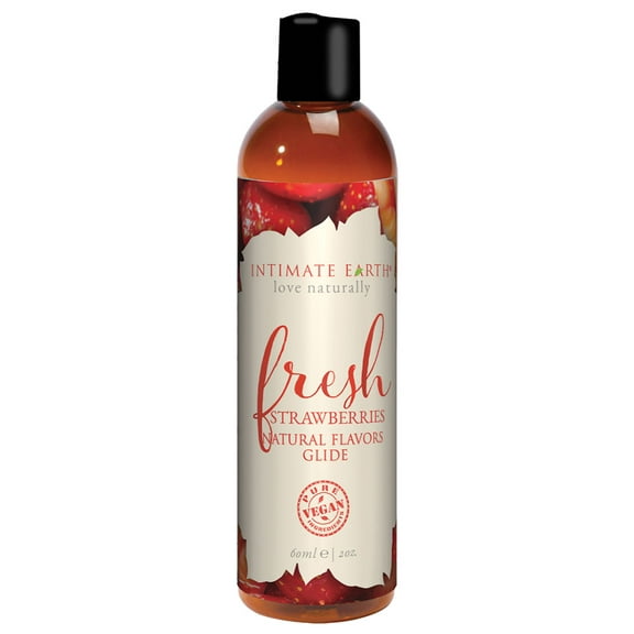 Intimate Earth Fresh Strawberries Glide 2 Oz