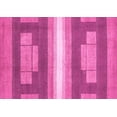 thumbnail image 1 of Ahgly Company Indoor Rectangle Abstract Pink Modern Area Rugs, 2' x 3', 1 of 4