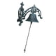 thumbnail image 1 of Campana de cena de granja, campana de mano, campana colgante antigua montada en la pared, campana de puerta sin electricidad, campana decorativa para, 1 of 9