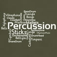 thumbnail image 3 of CafePress - Percussion T Shirt - Men's Classic Graphic Cotton T-Shirt, 3 of 4