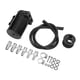 thumbnail image 2 of Car Oil Catch Can Internal Baffle Dual Chamber Filter Aluminium Alloy Engine Protection Universal Black, 2 of 9