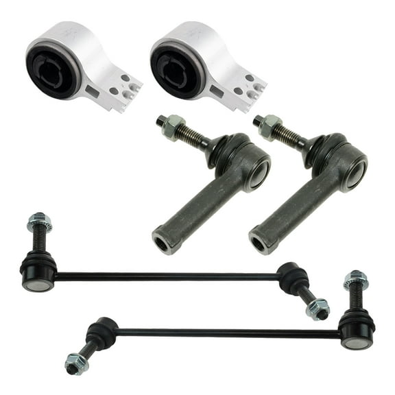 TRQ Outer Tie Rods Bushings Sway Bar Links Fits 2010-2012 Ford Flex Lincoln MKT PSA31063