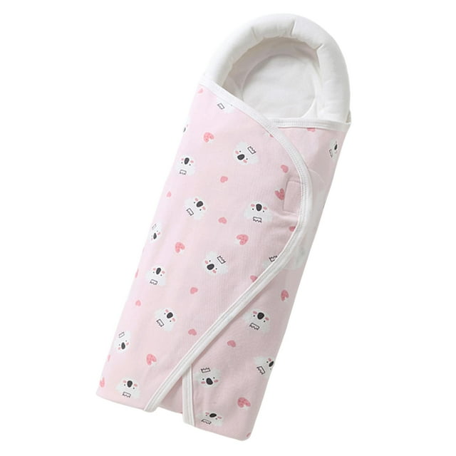 Manta envolvente,Toalla con capucha para bebé,suave,para recién nacidos,niños pequeños,Albornoz de toalla de baño con capucha para bebés más suaves,Paños de playa para Baby Shower Rosa
