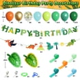 thumbnail image 3 of Set de decoración de fiesta Ouddy Dinosaur Birthday para niños, 3 of 7