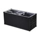 thumbnail image 5 of Organizador de escritorio portátil con múltiples compartimentos para bolígrafos y contenedores de envío Negro, 5 of 8