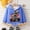 Blue, variant on Boys Bomber Jacket, Fashion Prints Hooded Long Sleeve Trendy Casual Coat Blue 12-18Months