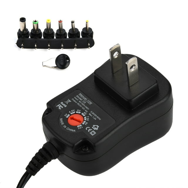Adaptateur Secteur AC DC Adaptateur Secteur Utile Longue Durée de Vie pour Affichage LED