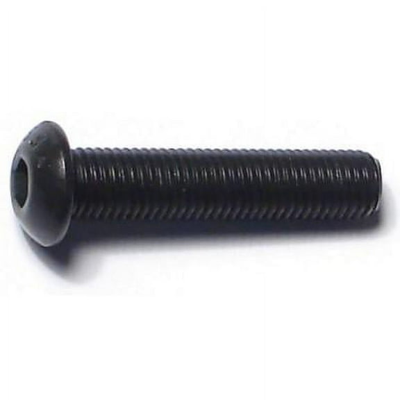 5/16"-24 x 1-1/2" Plain Button Head Socket Cap Screws (5 pcs.)