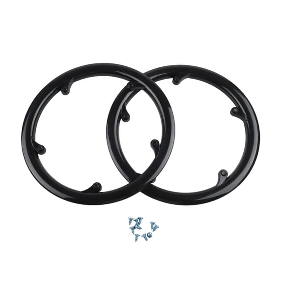 Bicycle Chainring Protective Cover 48T Crankset Guard With 4/5 Hole Mount, Plastic Resin Sprocket Shield For Mountain Bikes, Road Bikes, Folding Bikes, Prevents Pant Leg-Jam (G5TDO-48)