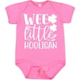 thumbnail image 3 of Inktastic St. Patrick's Day Wee Little Hooligan with Shamrocks Boys or Girls Baby Bodysuit, 3 of 5