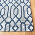 thumbnail image 3 of SAFAVIEH Augustine Tarek Geometric Runner Rug, Navy/Light Gray, 2' x 8', 3 of 10