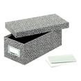thumbnail image 2 of Globe-Weis Index Card File Box Black Agate 1000 Card Capacity (GLW 93 BLA) 194399, 2 of 2