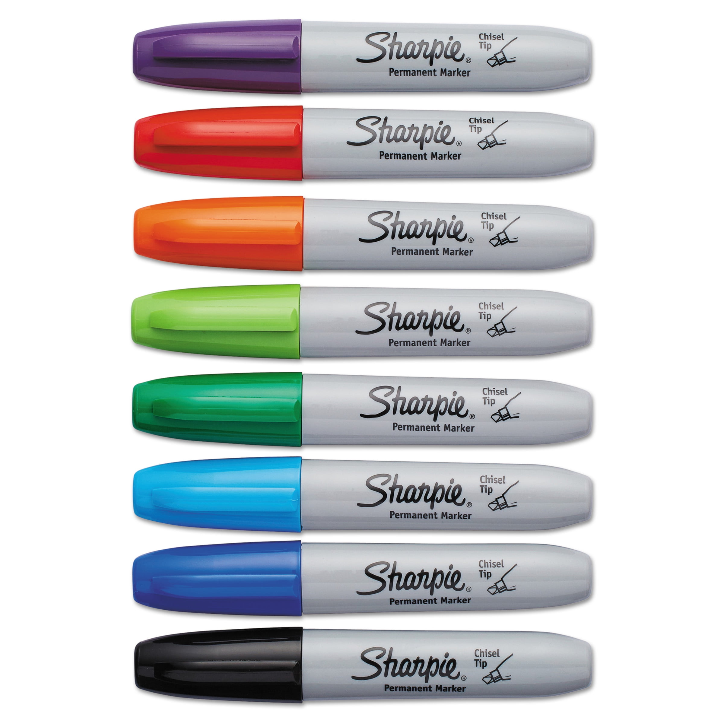 Short Color Sharpie Chisel Point Markers Assorted 8 Pack -  Portugal