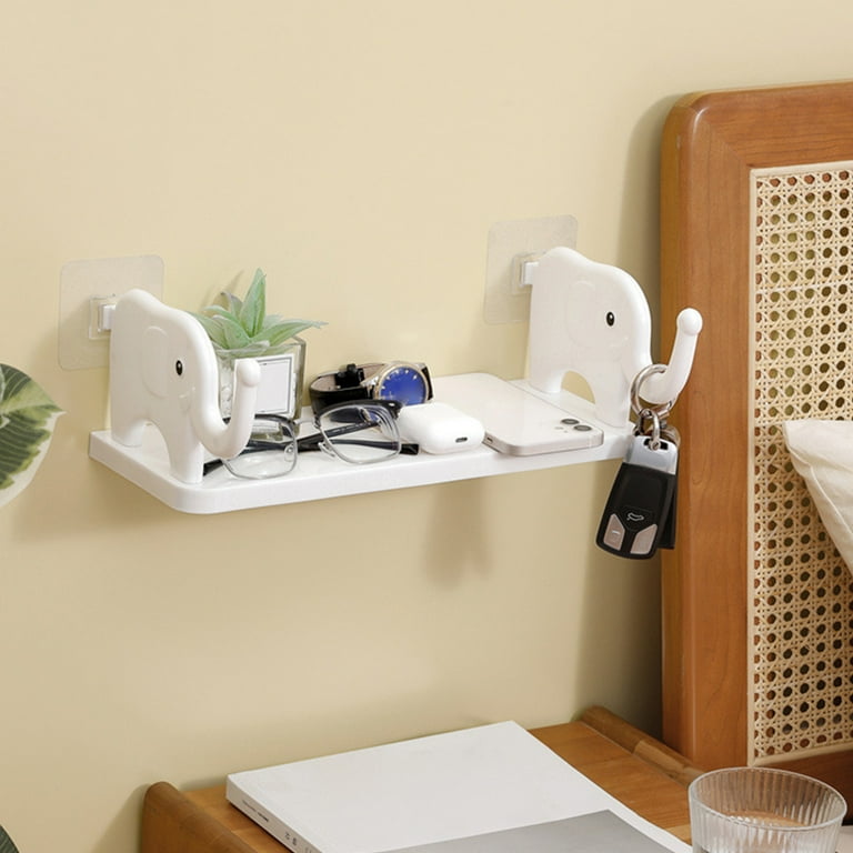 Hesroicy Paper Towel Rack - Wall Mounted, Punch-Free, Strong Load