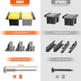 thumbnail image 3 of Multipurpose Garage Organizers Adjustable Shelves Resistant Garage Shelf, 3 of 10