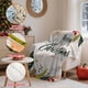 thumbnail image 5 of Manta de franela con estampado navideño, cómoda y suave, ideal para el sofá del dormitorio, decoración navideña, 130 x 100 cm., 5 of 7