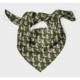 thumbnail image 3 of Bimba Green & Floral Printed Pure Silk Scarf For Hair Neck Head Bandanas For Women 40 x 40 Inches, 3 of 6