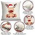 thumbnail image 3 of 4PCS Christmas Cushions Covers, Christmas Pillowcase, 3 of 5