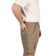 thumbnail image 2 of Men's Realtree 6 Pocket Fishing Shorts, Stone, L, 2 of 5