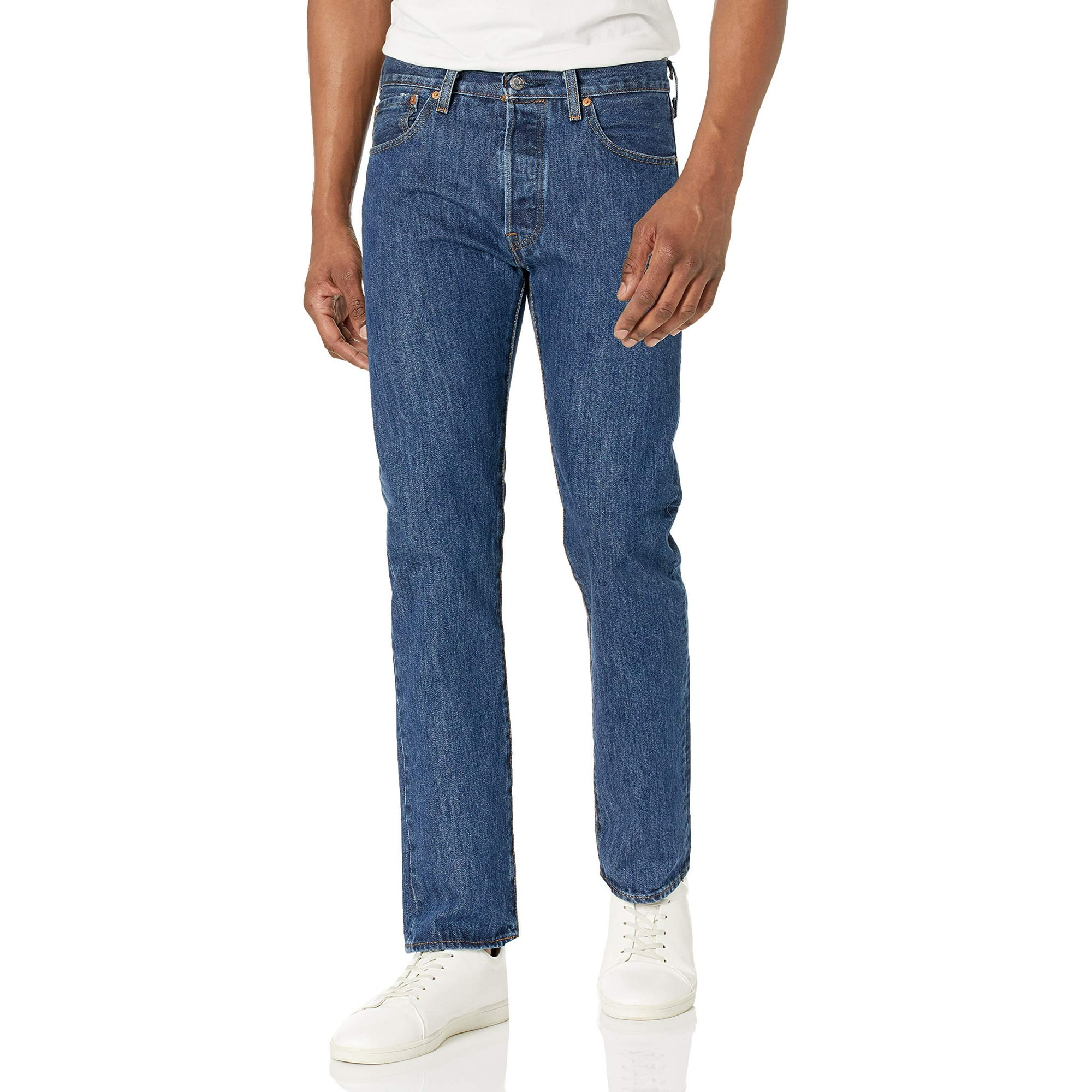Levi's Men's 501 Original Fit Jean, Dark Stonewash, 38X36