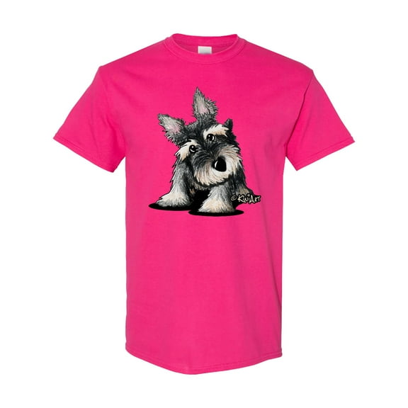 Inktastic Curious Schnauzer T-Shirt