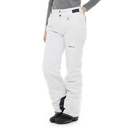 Arctix Women s Classic Ski Snow Pants  White  Medium