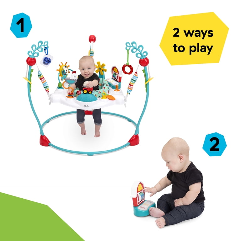 Baby Einstein Farm Explorers Jump & Learn Barnyard 2-in-1 Jumper