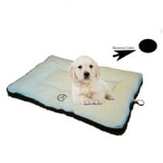 Pet Life  'Eco-Paw' Reversible Eco-Friendly Recyclabled Polyfill Fashion Designer Pet Dog Bed Mat Lounge