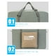 thumbnail image 4 of Bolsa de viaje grande para mujer y hombre | Bolsa de gimnasio impermeable de 45 l con compartimento para ropa húmeda y seca | Bolsa deportiva, bolsa de mano para fin de semana, ideal para entrenar,, 4 of 7