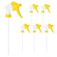 thumbnail image 1 of Uxcell 6-Pack Reemplazo de Boquilla de Botella de Spray, Cabeza de Boquilla de Spray de Gatillo de Plástico de Alta Resistencia con Tubo [Amarillo, Solo Cabeza], 1 of 7