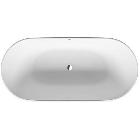 Duravit 700461000000090 Freestanding Luv Bathtub - White