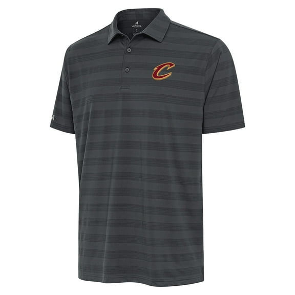 Men's Antigua Pewter Cleveland Cavaliers Tunnel Polo