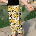 thumbnail image 5 of Baby Delas!YANHAIGONG Beach Pants for Baby Children Cute Flower Print Sport Pants Trousers Cotton Bloomers Slacks Harem Pants Outfits Clothes Casual Joggers Fall Pants Toddler Girl, 5 of 7
