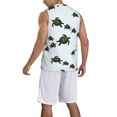 thumbnail image 2 of Sikiie Sea Turtle Basketball Jersey Reversible Men's Mesh Athletic Sports Shirts Training Practice S-4XLXX-Large, 2 of 6