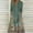 Army Green, variant on JingHai Two-Piece Womens Flowy Boho Floral Maxi Dress with Jacket Elegant Wedding Guest Chiffon Cocktail Dress Army Green L