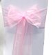 thumbnail image 2 of Fajas de organza, cubierta para silla, lazos de tul, cinta para fiesta de bodas kaili Sencillez, 2 of 2