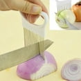 thumbnail image 6 of Tomato Slicer Holder Tool Cutting Guide Onion Potato Pepper Prep, 6 of 7