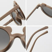 Children's Fashion Round Bear Ears Cute Sunshade Kids Sunglasses