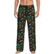 thumbnail image 1 of Balery Pineapples Pantalones de pijama para hombre, pijama ultraligero, pantalón de descanso-Large, 1 of 6