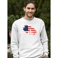 thumbnail image 2 of July 4Th Independence Statue Sweatshirt Men -Image by Shutterstock, Male x-Large, 2 of 4