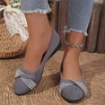 thumbnail image 5 of Wensltd Women Comfy Shoes Wide Width Pointed Toe Low Heel Shoes for Daily Casual Wear, 5 of 9