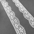thumbnail image 2 of 5 yardas 24 cm grande suave estiramiento floral cinta de encaje tela de ajuste para diadema liguero ropa interior decoración accesorios de boda bricol Soledad Ajuste de encaje Cinta de costura, 2 of 6
