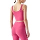 thumbnail image 5 of Txlixc Chaleco deportivo femenino, chaqueta de cuello cuadrado con estera extraible Txlixc  moda, 5 of 7