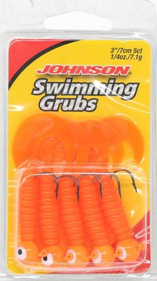 Johnson™ Swimming Grubs Fishing Soft Bait 
