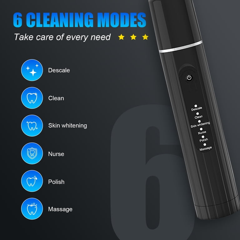 MichPong Electric Dental Calculus Remover, 6 Modes photo 6
