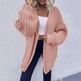 thumbnail image 2 of Vedolay Womens Fall Tops Casual Jacket for Women Fashion Casual Long Sleeve Chest Pockets Coat,Pink L, 2 of 5