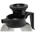 thumbnail image 5 of TrueCraftware-1.9 Liter/64 oz Coffee Server with Bru-Thru Lid Stainless Steel Body- Coffee Carafes for Keeping Hot Liquids Hot Water Urn Coffee Carafe Insulated Stainless Steel For Hot Drinks, 5 of 5