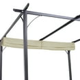thumbnail image 3 of Outdoor Lighting Outsunny 10' x 10' Outdoor Retractable Pergola Canopy, Metal Patio Shade Shelter for Backyard, Porch Party, Garden, Grill Gazebo, Beige,Outdoor Wall Lights, 3 of 5